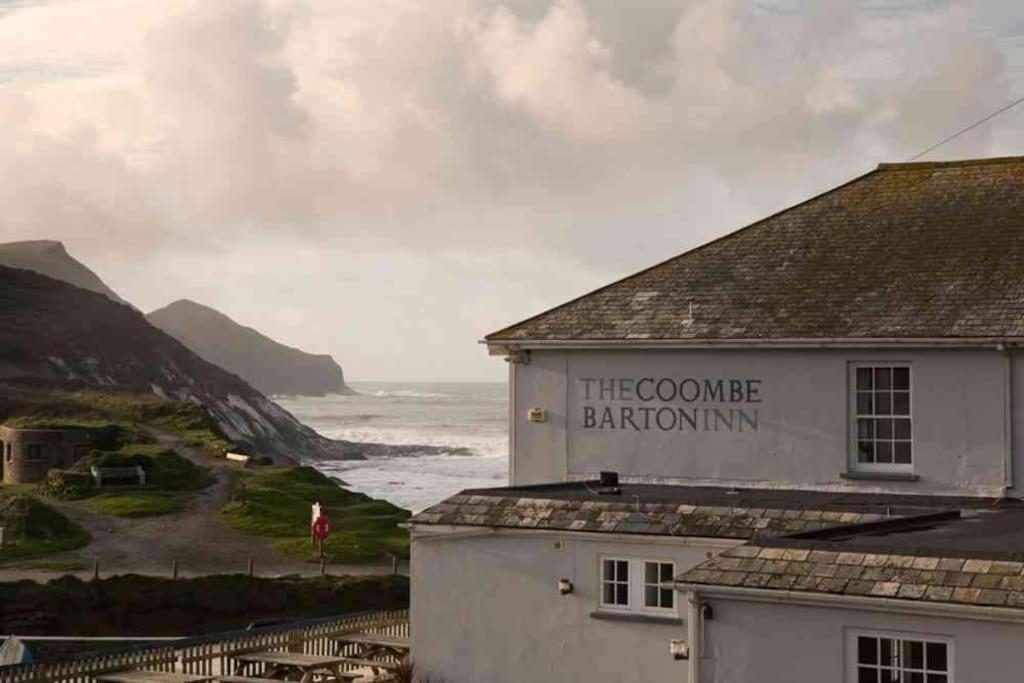 Kallowen Cottage At Crackington Haven, Near Bude And Boscastle, Cornwall ภายนอก รูปภาพ