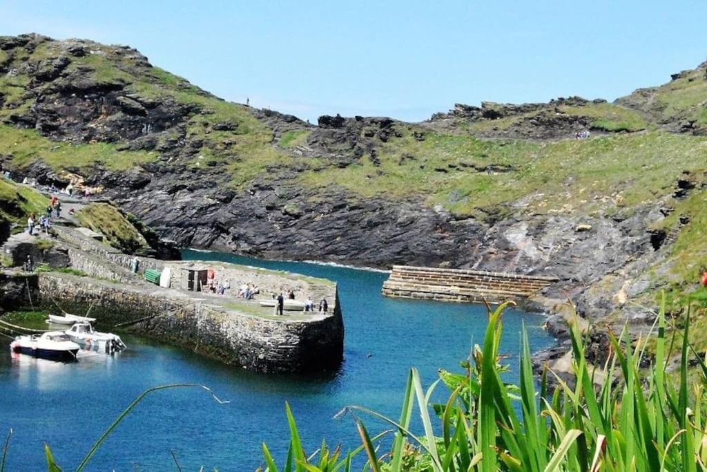 Kallowen Cottage At Crackington Haven, Near Bude And Boscastle, Cornwall ภายนอก รูปภาพ